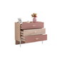 Hanah Home Cómoda Rosetta Marrón y Rosa